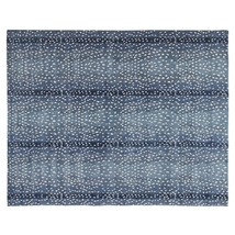 Antelope Blue Hand-Tufted 100% Wool Handmade Area Rug Carpet for Home, Bedroom,  - £141.54 GBP+