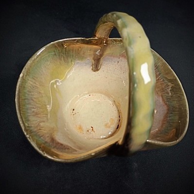 Vintage Charming Small Ceramic Basket - 2Y209 Item image 4