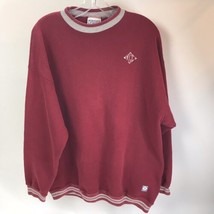 Vintage Sweatshirt Discus Athletic Crewneck Pullover Size XL Embroidered... - £18.95 GBP