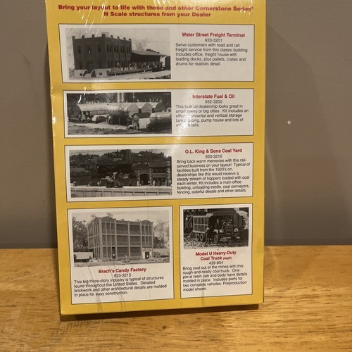 Walthers Cornerstone N Scale Building/Structure Kit New River Mining Company Item image 2