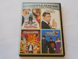 Family Fun Pack Quadruple Feature DVD 2008 2-Disc Set Big Fat Liar Johnn... - £22.97 GBP