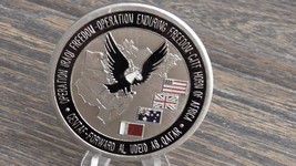USAF Director Of Space Forces OIF OEF CJTF Horn Of Africa Challenge Coin... - £38.72 GBP