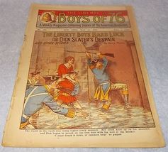 Liberty Boys of 76 Weekly Juvenile American Revolution 1912 Pulp Magazine May   - £15.77 GBP