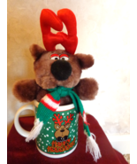 Joelson Holiday Reindeer Bear in a Christmas Mug (#2763) - £19.74 GBP