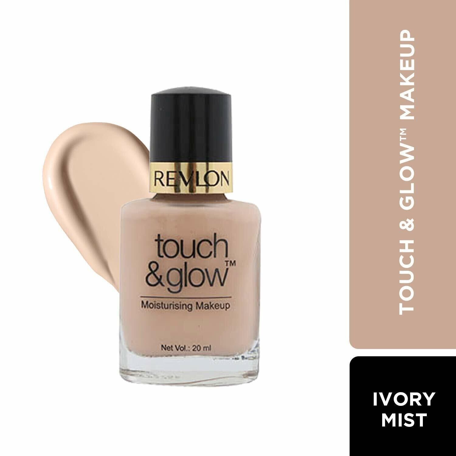 Revlon Touch and Glow Liquid Make Up, Ivory Mist, 20ml - $13.90