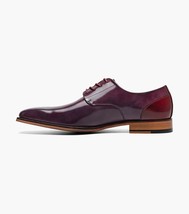 Stacy Adams Palmento Modified CapToe Oxford Dress Shoes Burgundy Multi 25740-641 image 4