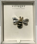 Bumble Bee Lapel Pin by villager a liz claiborne company - £9.66 GBP