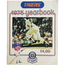 Detroit Tigers Baseball Vintage 1975 Souvenir Yearbook - £11.74 GBP
