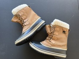 Sorel Women Winter Waterproof Boots - Brown - Size 6 - £59.53 GBP