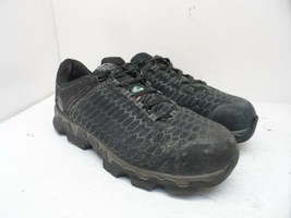 Timberland PRO Men&#39;s Powertrain Sport Alloy-Toe Work Shoes A1GVQ Black Size 10W - £28.47 GBP