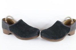 Dansko Womens EU 41 US 10.5 11 Faded Suede Leather Clogs Mary Janes Shoe... - $1,301.76 MXN