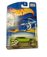 2002 Hot Wheels #029 First Editions 17/42 : &#39;68 Cougar Green - £7.35 GBP