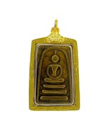 Antique Phra Somdej Toh Wat Rakang Talisman Thai Amulet Gold Micron Case - £15.63 GBP