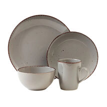 Dinnerware Set 16 Piece Stoneware Service for 4 - $79.87