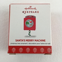 Hallmark Keepsake Christmas Ornament Miniature Santa&#39;s Merry Machine New 2017 - £31.52 GBP
