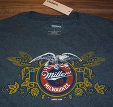 Vintage Style Miller Lite Beer Milwaukee The Best T-shirt Small New w/ Tag - £15.82 GBP