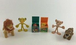 The Lion King Toys Plush Puppets Figures 6pc Lot McDonalds BK Vintage 90s Disney - £11.61 GBP