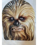 Star Wars Lunch Box Chewbacca Metal Tin Box 3-D Front 8&quot;x6&quot;X3&quot;  2017 - £14.70 GBP
