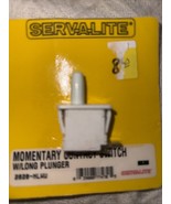 SERVALITE 2828-MLWU 393200 Momentary Switch,10A, 125V Plastic/Steel Hous... - $13.40 CAD