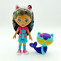 Gabby&#39;s Purrfect Dollhouse Toy Figures Set Of 2 Gabby Dance Party &amp; MerC... - $222.74 MXN