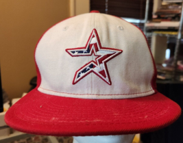 2011 Houston Astros Memorial Day Baseball New Era Hat MLB Official Fitted Size 7 - £15.45 GBP