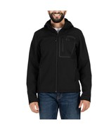 Gerry Softshell Removeable Hood Heavyweight Jacket Black Men&#39;s Sz M NWT - $553.67 MXN