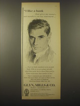 1965 Glyn, Mills and Co. Bank Ad - I like a bank that gives me names - £14.78 GBP