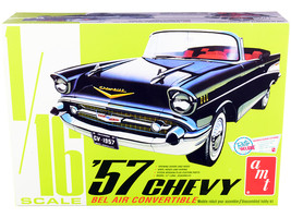 Skill 3 Model Kit 1957 Chevrolet Bel Air Convertible 2-in-1 Kit 1/16 Scale Model - £53.58 GBP