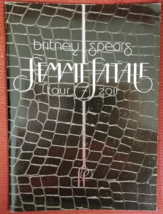 BRITNEY SPEARS - FEMME FATALE TOUR 2011 CONCERT PROGRAM BOOK - MINT MINUS - £58.26 GBP