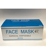 50PCS Disposable Face Mask Surgical Medical Dental Mask Industrial Loop ... - $19.77