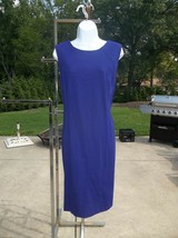 Nwot Talbots Blue Violet Knit Dress 14 - $29.99