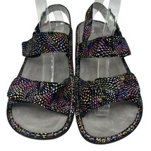  Alegria Verona Viewmaster rainbow Strappy Sandals Size 39 US 8.5 - $34.65