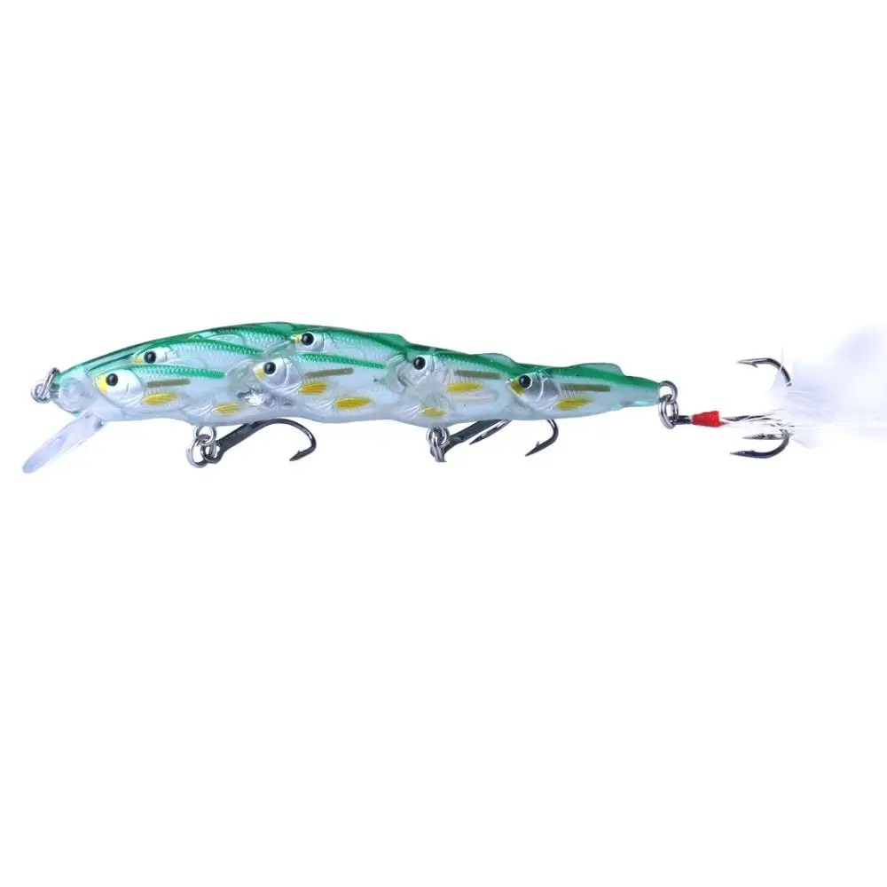 1pcs/ Trolling Winter fishing Group of fish Bionic hard bait 11.5cm/15g Artifici - £45.23 GBP