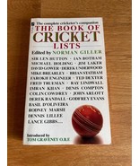 The Book of Cricket Lists Paperback Book by Norman Giller - $7.60 CAD
