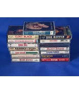 Lot of 15 Country Cassette Tapes - Gill / Brooks / Kershaw / Parton / Ri... - $24.00