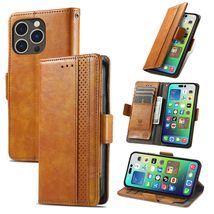 for iPhone 12 Mini (5.4inch (Color: Light Brown) Magnetic Flip Leather W... - $976.09 MXN