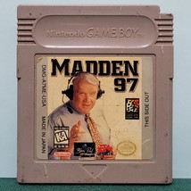 FAST FREE SHIP: Madden 97 (Nintendo Game Boy GameBoy, 1996) Guaranteed2p... - $17.72