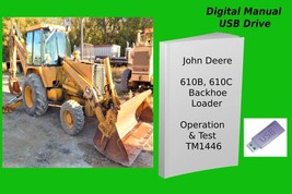 John Deere 610B 610C Backhoe Loader Operation Test Technical Manual See Desc. - £18.95 GBP