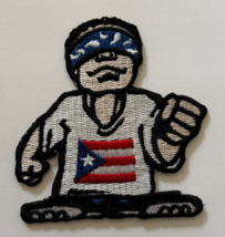 Lil Vato Patch Chicano Power Art Lowrider OG Homie Puerto Rico - £6.78 GBP