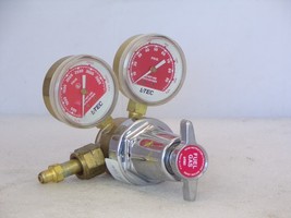 L-TEC R-76 Flowmeter Fuel Gas Regulator Welding &amp; Cutting 75-350 Used - £30.86 GBP