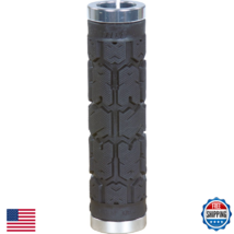 Odi Rogue 130mm PWC Lock-On Grips Black/Silver L31RGB-S - $40.30