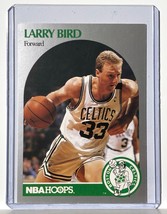 1990 Larry Bird NBA Hoops Basketball Card Boston Celtics #39 Mint HOF - £2.35 GBP