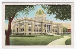 Court House Roswell New Mexico linen postcard - £3.13 GBP