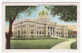 Court House Roswell New Mexico linen postcard - £2.99 GBP