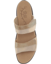 SAS Women&#39;s Shoes Nudu Slide Sandal Golden size 7 M New - £51.43 GBP