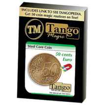 Steel Core Coin (50 Cent Euro) by Tango Magic (E0022) - Trick - £14.75 GBP