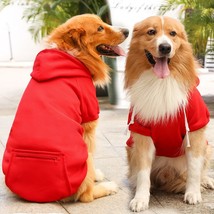Dog Winter Coat Pet Jacket Plaid Reversible Vest Cold Weather Dog Clothes Pet Ap - £52.27 GBP
