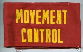 Usmc Movement Control Arm Band - Vietnam War Era - £6.29 GBP