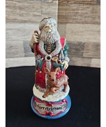 Handmade Santa Claus Figurine - 10&quot; Ceramic! - £15.21 GBP