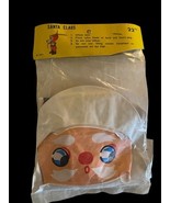 Vintage Inflatable Santa Claus 24&quot; 2 Ft NEW Unused in Package Kitschy MC... - €77,31 EUR